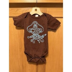 MONAG "ARRRR" Pirate One Piece Size 6-12months Beach Summer Party Unisex